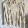 NWOT ladies ivory satin with embellishment Image 5