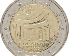 Malta 2 Euro Commemorative Coin 2022 - Hal Saflieni Hypogeum. Uncirculated.