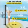 35l Outdoor Shower Column Villa Swimming Pool Bathing Beach Floor Black Image 3