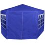 Marquee with 6 Side Walls Blue Image 6