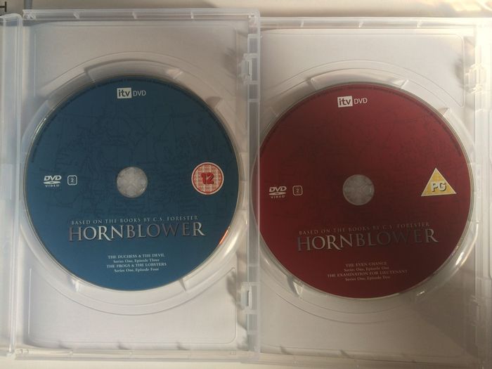 Hornblower (itv) [1998-2003] [complete Series Dvd Tv Boxset]