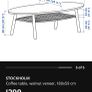 IKEA Stockholm Coffee Table Walnut Veneer Image 6