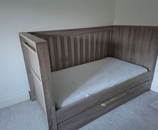 Mamas & Papas Franklin Cotbed Grey