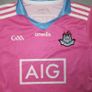 FREE POST Kids (9-10 Years) Dublin GAA Jersey Shirt Gaelic Football Hurling Baile Atha Cliath Pink Dubs Blue Youths Childs Childrens Kids Boys Girls Image 2