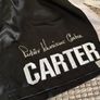 Rubin 'Hurricane' Carter signed boxing trunks. Comes with COA, photo & FREE Denzel Washington DVD movie Image 4