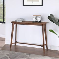 Harry Corry 'Lincoln' walnut console table - brand new and assembled