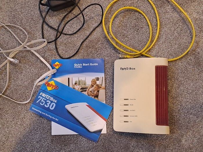Fritzbox 7530 router modem wifi