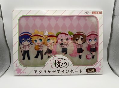 Sakura Miku Acrylic Design Board Round One Hatsune Miku
