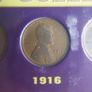 1914-1945 Word War I + World War Ii Penny Collection In Acrylic Display. Image 4