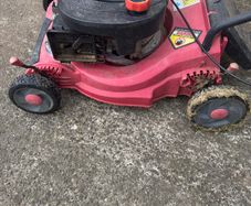Petrol lawnmower