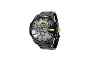 Diesel Mega Chief Mens Chronograph Watch Dz4479 Black - Warranty - Free Delivery