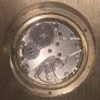 Vintage Solid Brass Desk Clock Image 2
