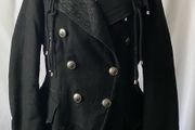 High Use Claire Campbell Military/Officer Style Jacket/coat Size Uk 12