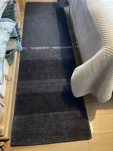 Calvin Klein wool runner rug