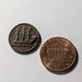 Admiral Nelson Victory ship token Image 3