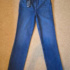 Paige Stella High Rise Straight Leg Jeans - 25W