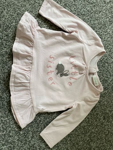 Next little sister long sleeve t-shirt 0-3months