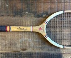 Vintage Spalding Tennis Racket - Antique/ Collectible