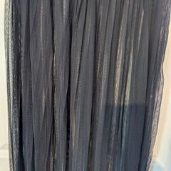 Black mesh skirt