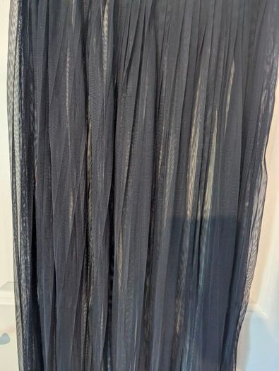 Black mesh skirt