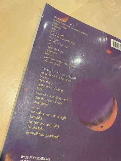 Smashing Pumpkins Mellon Collie and the Infinite Sadness Guitar TAB Songbook