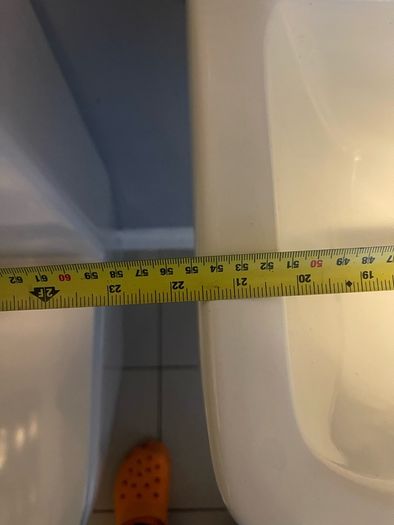 Bathroom sink with tap