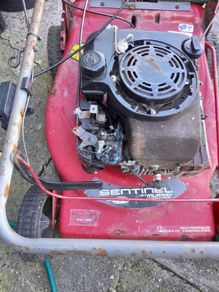 free petrol lawnmower