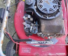 free petrol lawnmower