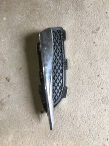 2014 jaguar xf front bumper grille rh side
