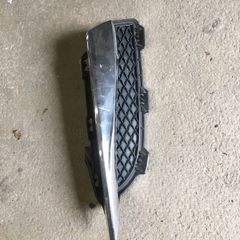 2014 jaguar xf front bumper grille rh side