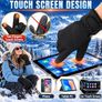 USB Heated Gloves for Men Women with Touch Screen & 3 Levels Temperature USB Heated Gloves Waterproof & Non-Slip Heating Glove Winter Full Finger Hand Warmer Gloves for Skiing Hunting Cycling Hiking Image 3