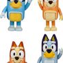 Bingo, Bandit and Chilli 4 Figure pack Articulated Character Action Figures 2.5 inches Official Collectable Toy Image 2