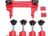 BRAND NEW 5Pcs/Set Universal Dual Cam Clamp Camshaft Timing Sprocket Gear Locking Tool Kit Car Auto Sprocket Gear Engine Timing Tool Set