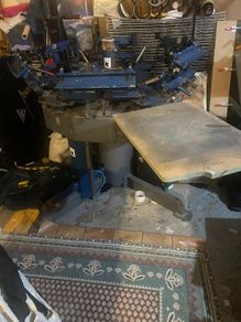 Screenprint Tshirt Printing Carousel