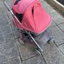 silver cross stroller with rain cover and travel bag Image 4