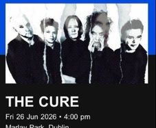 The Cure 55Euro 1 Ticket