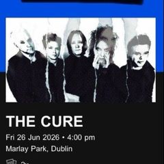 2 Tickets The Cure 60 Each