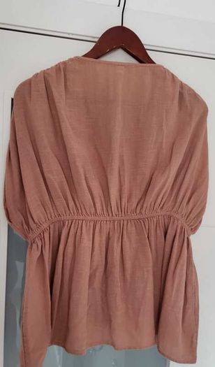 SLOWLOVE blush boho top Sz L (Fit 10-12UK) - 89 (New)