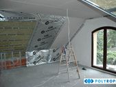 Air tight Attic Insulation Foil Membrane vapour barrier