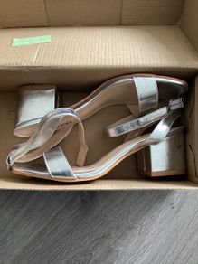 New Silver sandles