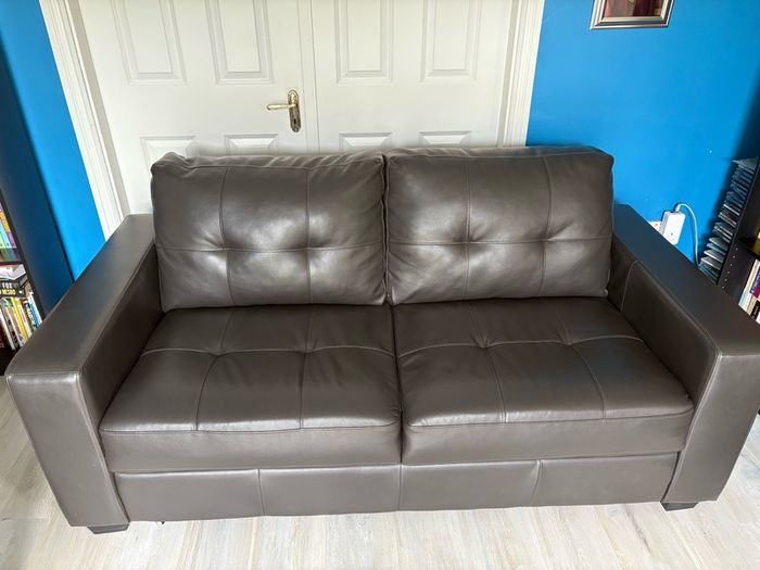 Stylish Leather Couch