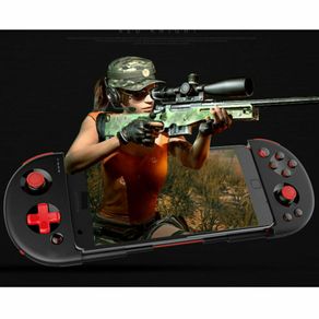 Brand New Bluetooth Game Controller Gamepad With Practical Stretch Joystick Pad, For Galaxy, Htc, Moto, Other Android Smartphones And Tablets, Smart Tv, Set-top Box, Windows Pcs