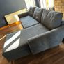 L-shaped sofa with a chaise lounge. Image 4