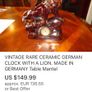 Vintage German deco clock Image 5