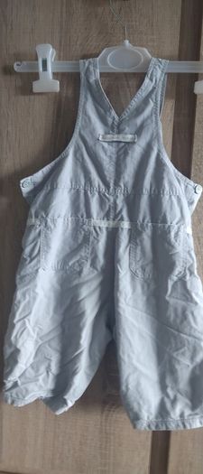 6 months dungarees dusky blue/greyish