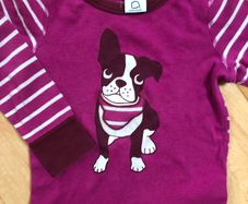Polarn O Pyret POP pink cotton top 92cm