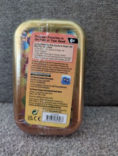 151 Mini Tin Display - Will Sell Separately