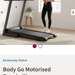 Motorised treadmill