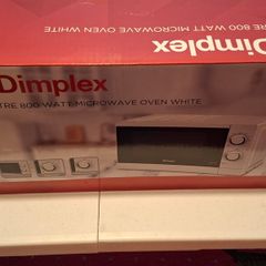 Dimplex 20 Litre 800W Microwave White BRAND NEW