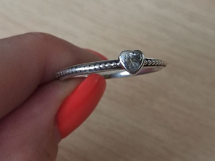 Pandora One Love silver ring size 60 / S
